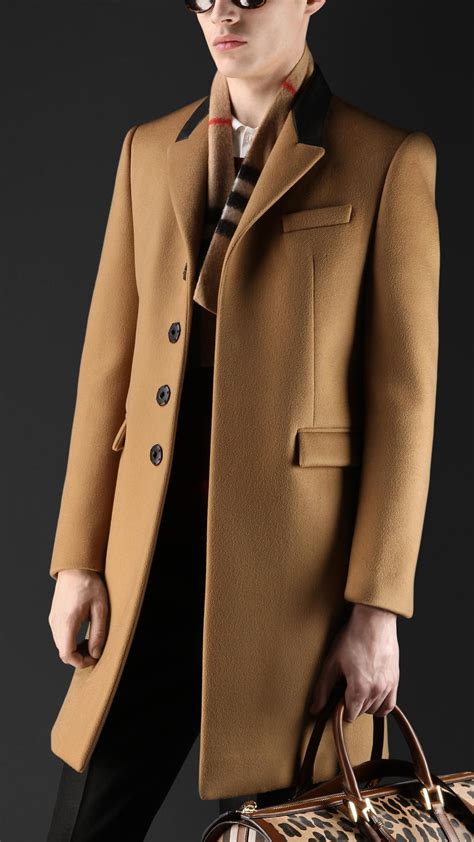 orange and burberry overcoat print|long overcoat men's Burberry.